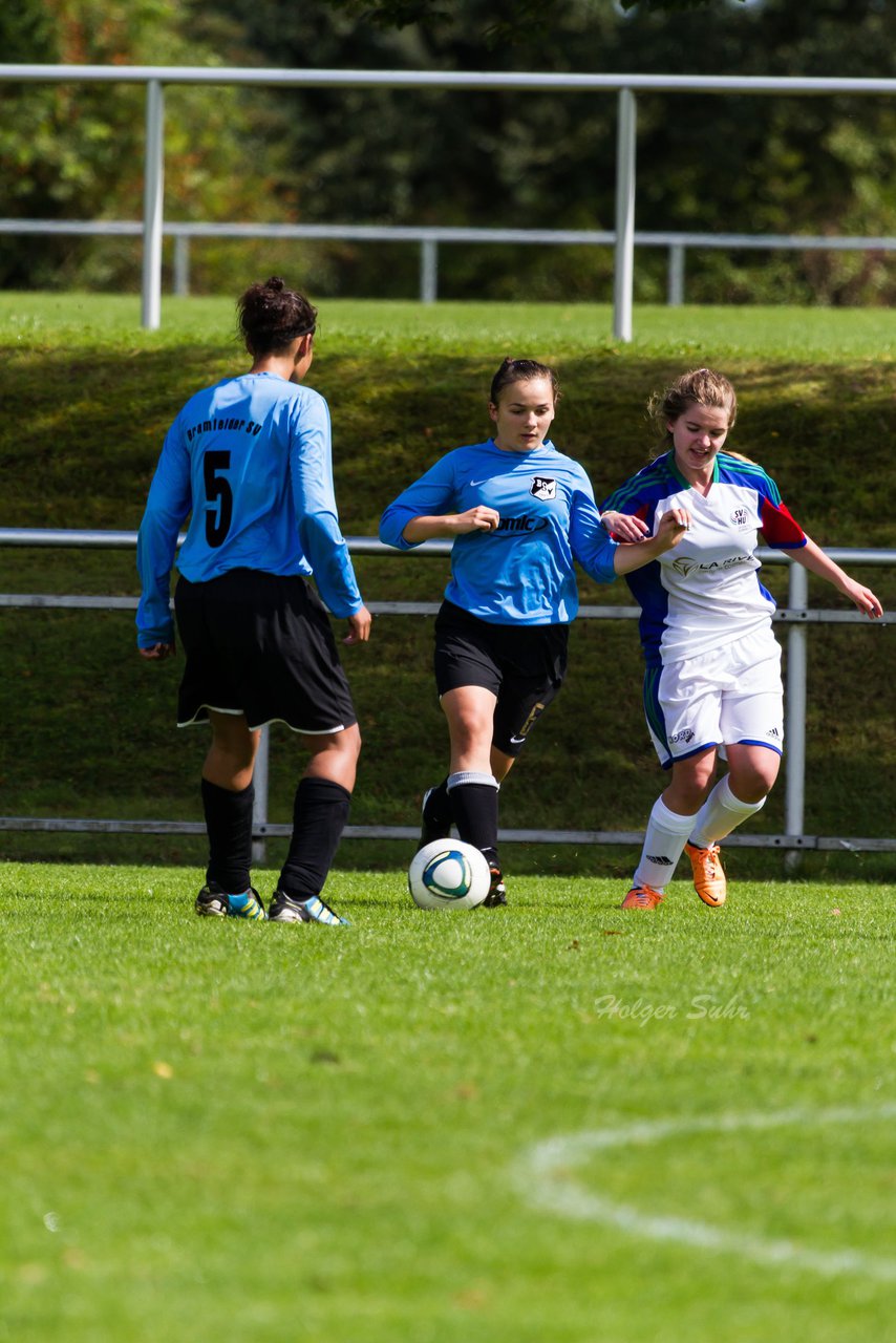 Bild 246 - B-Juniorinnen SV Henstedt Ulzburg - Frauen Bramfelder SV 3 : Ergebnis: 9:0